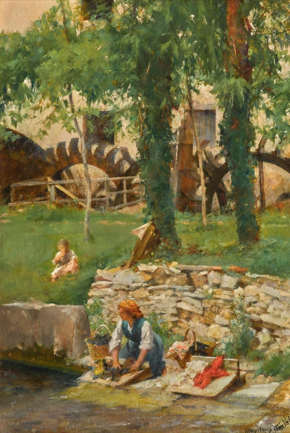 Giorno del bucato, Serra Valle, Veneto